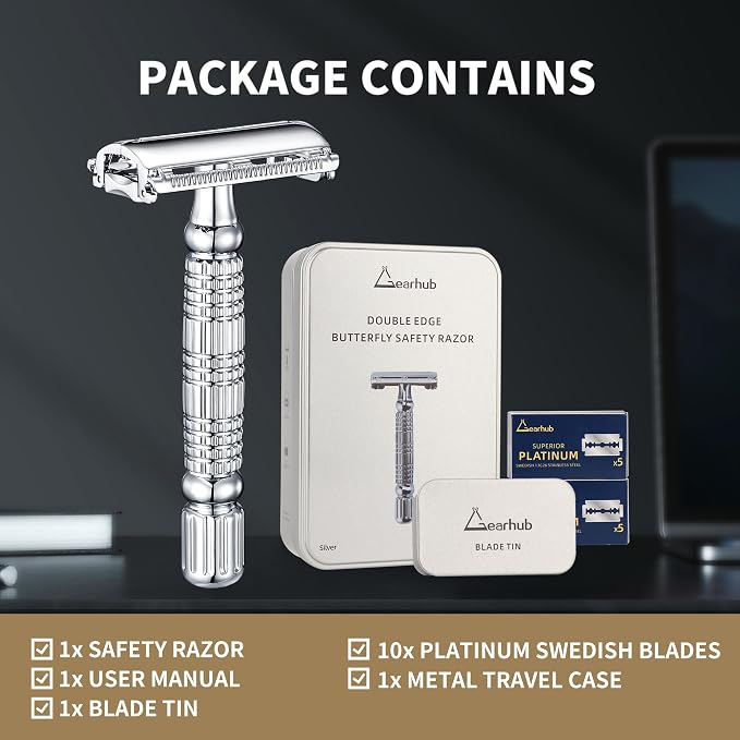 Butterfly Razor (Silver)