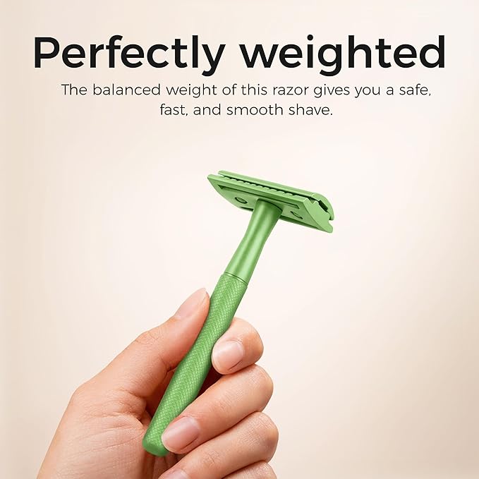 Fern Green Razor with Stand