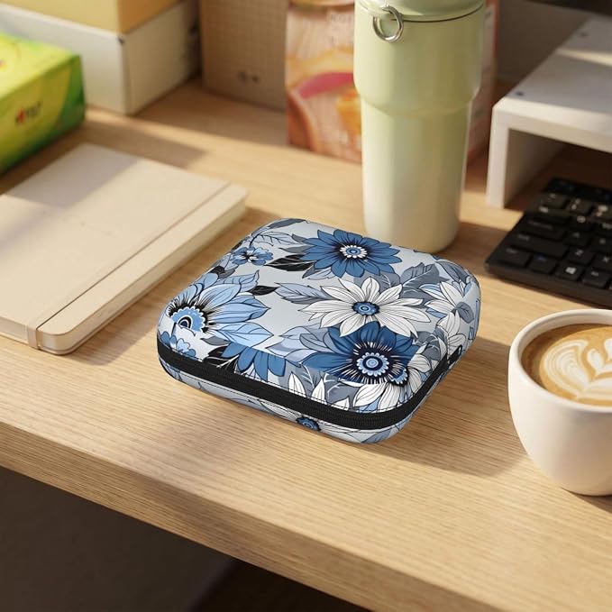 Blue White Porcelain Floral