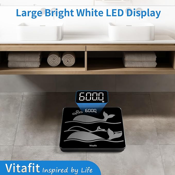 Smart Scale Black 600lb
