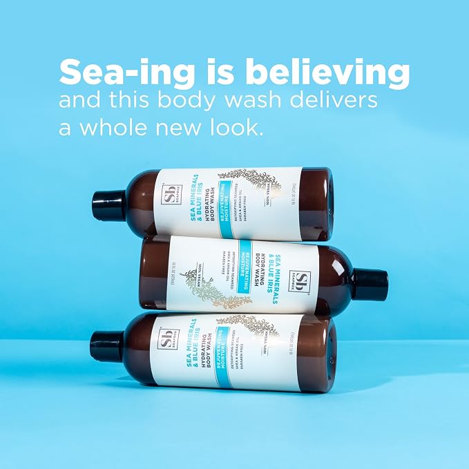 Sea Minerals + Blue Iris (16 oz.)