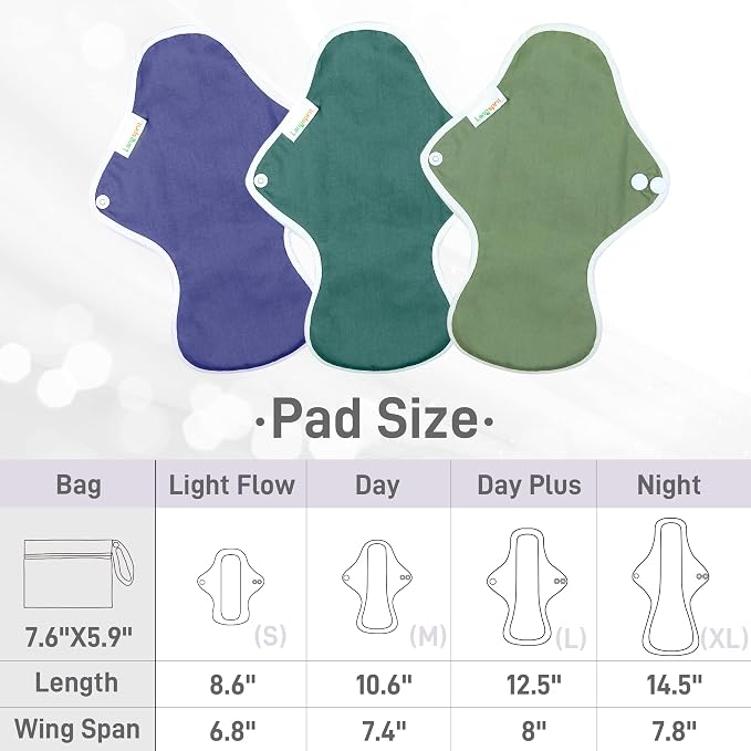 Light Green,dark Green,purple