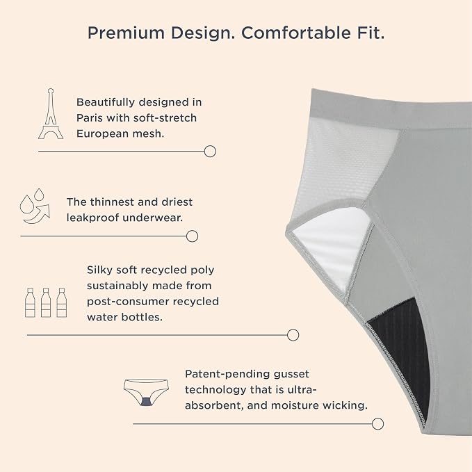 Volcanic Black - Regular Absorbency