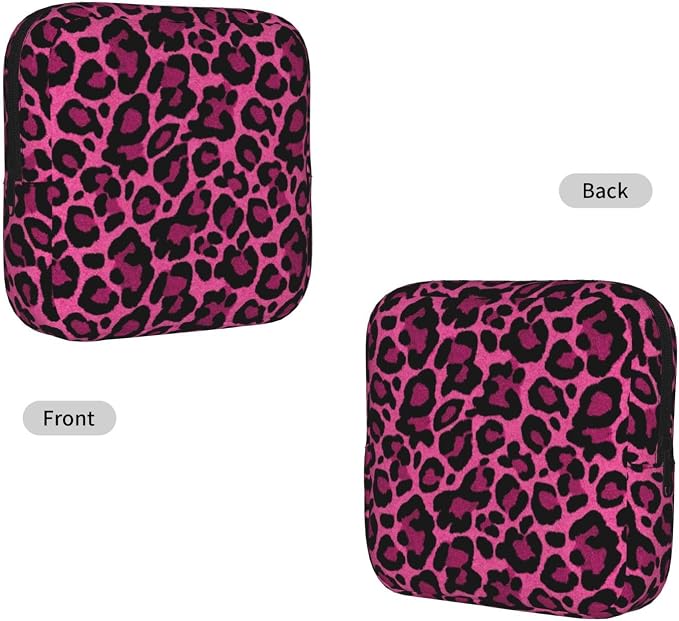 Pink Leopard Print Black