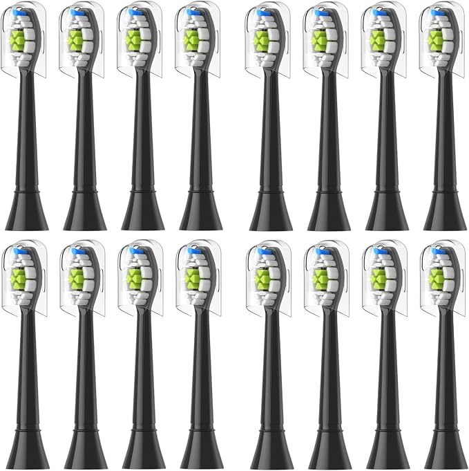 16pcs Black