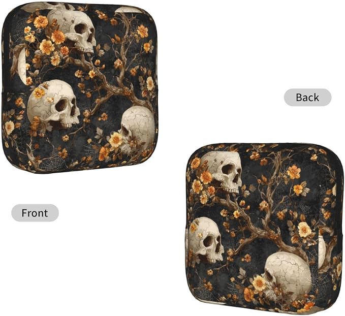 Gothic Skull Floral