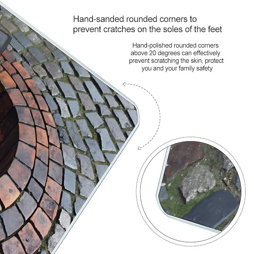 Circular Brick Drain With Metal Grate