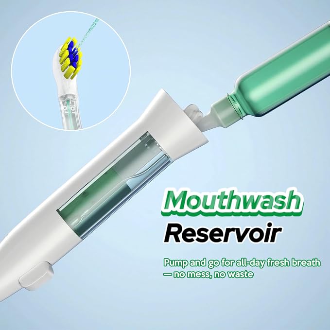 Crystal White Mouthwash Pump