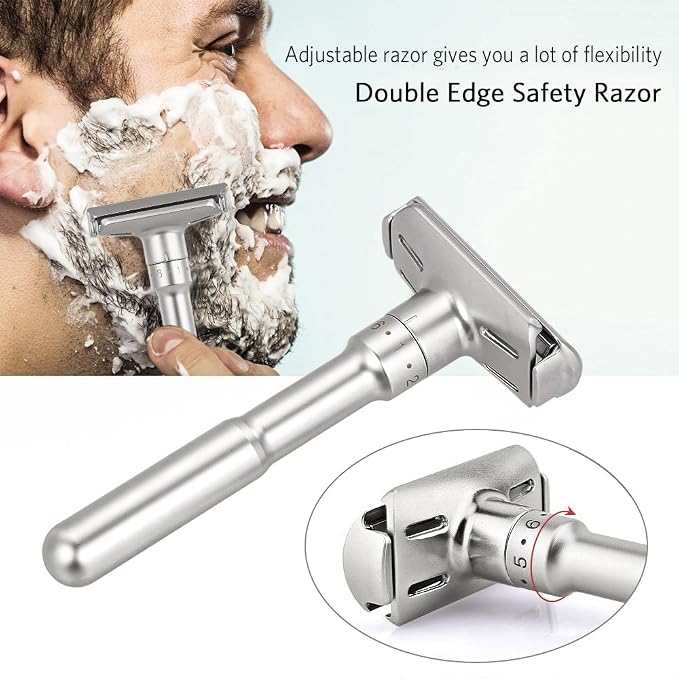 Razor with Protective Case,Black