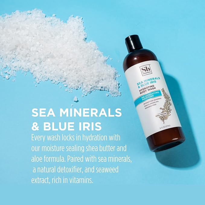 Sea Minerals + Blue Iris (16 oz.)