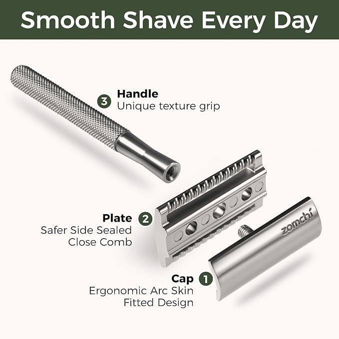 Matte Silver Razor