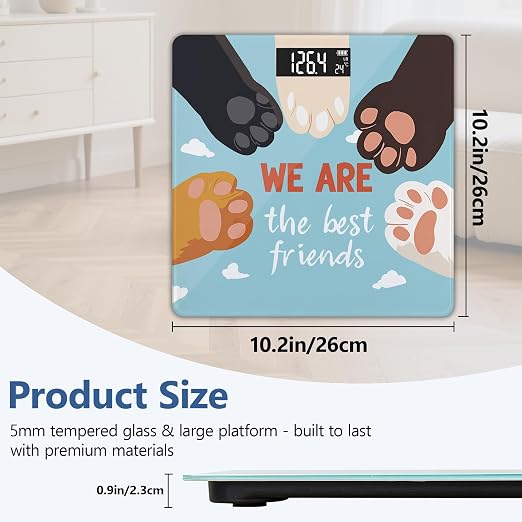 Cat Paw We Are Best Friends