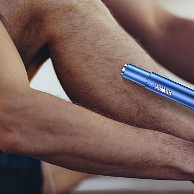 Blue Nose Hair Device + Razor