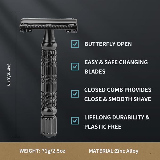 Butterfly Razor (Matte Black)
