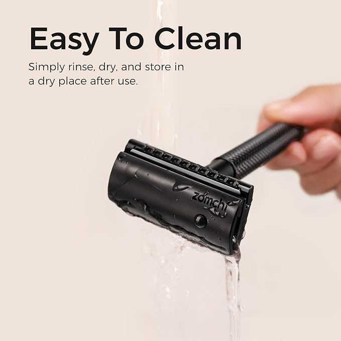 Black Razor with Stand