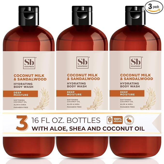 Coconut Milk + Sandalwood (16 oz.)