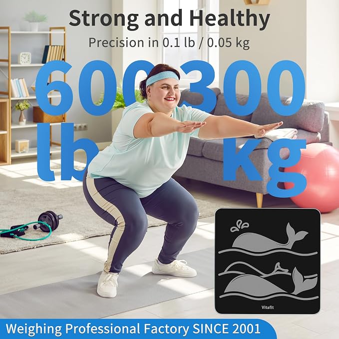 Smart Scale Black 600lb