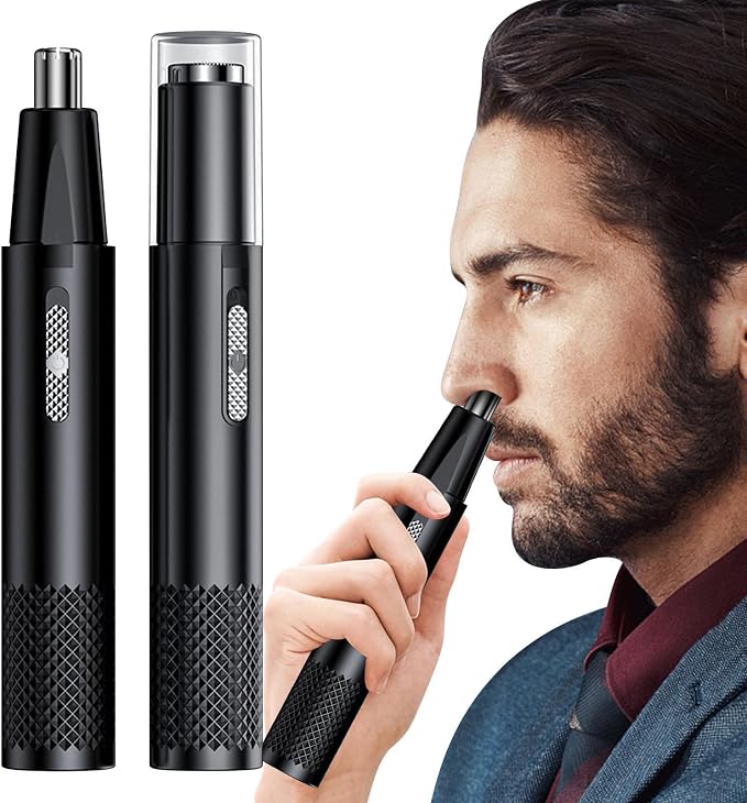 Black Nose Hair Device + Razor