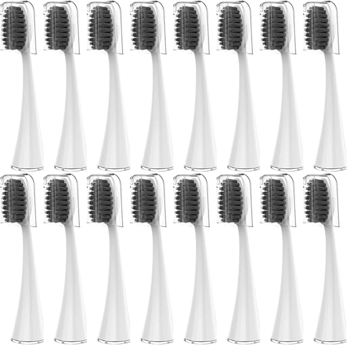 16pcs White