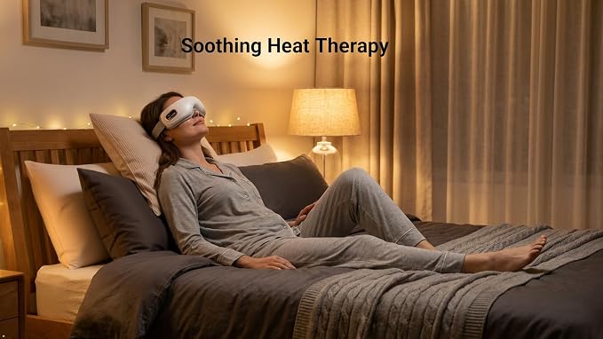 White Double-layer Airbag Eye Massager