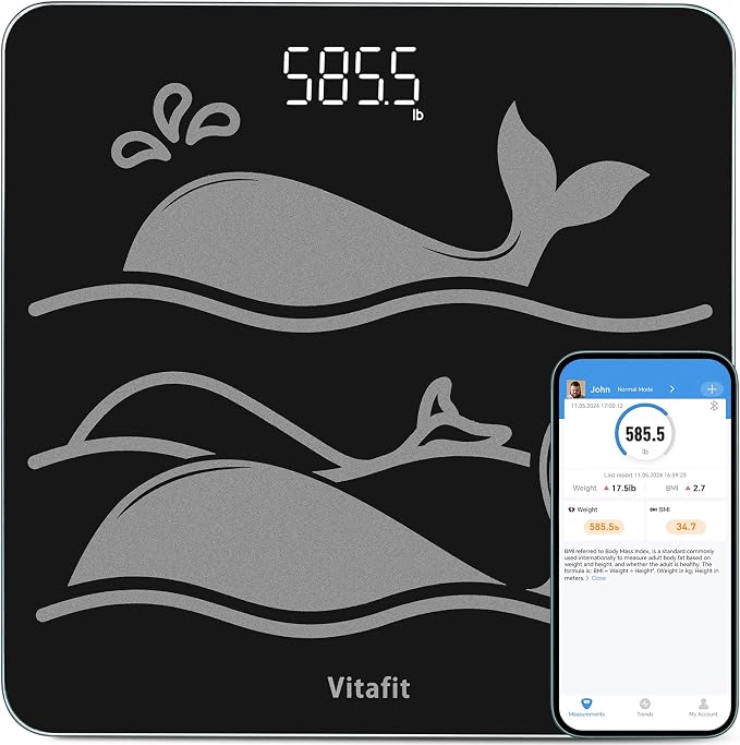 Smart Scale Black 600lb