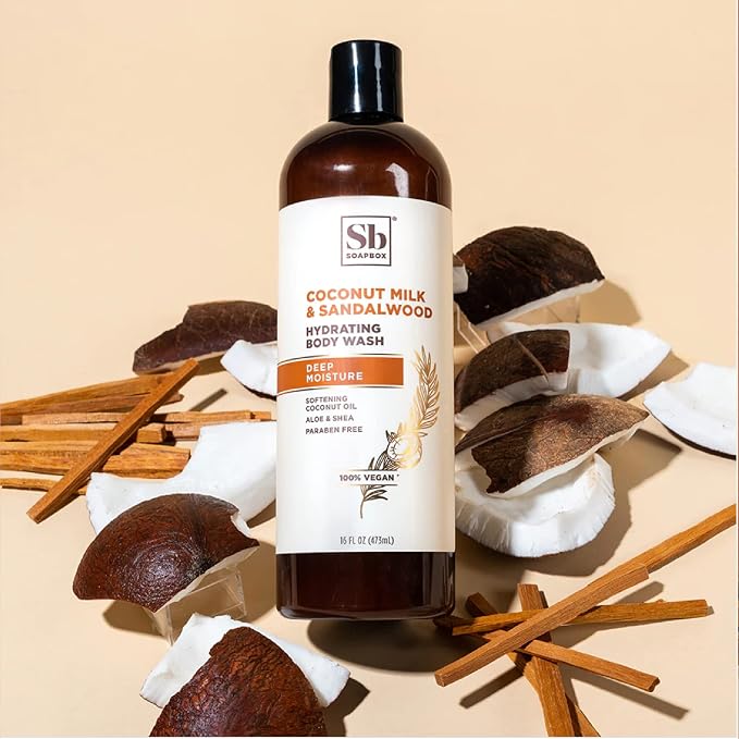 Coconut Milk + Sandalwood (16 oz.)