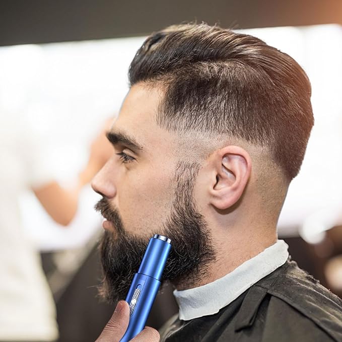 Blue Nose Hair Device + Razor