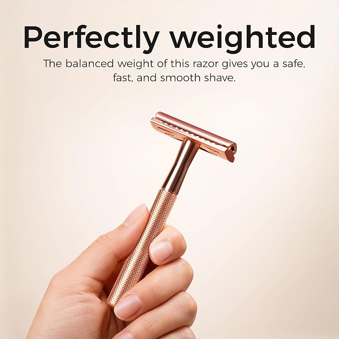 Rose Gold Razor
