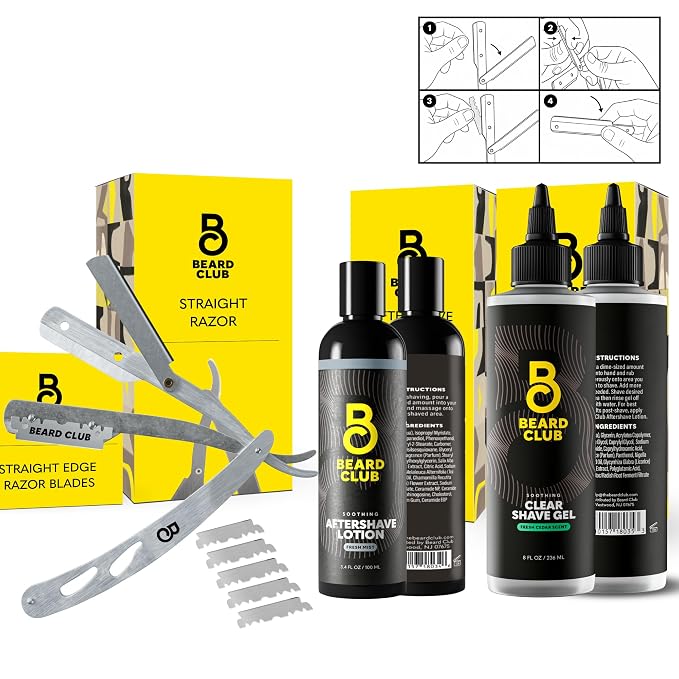 Straight Edge, Shave Gel & Aftershave
