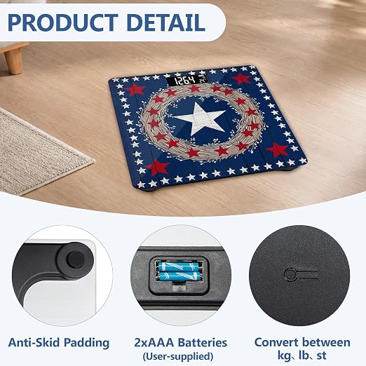 Rustic Star Flag July 4th
