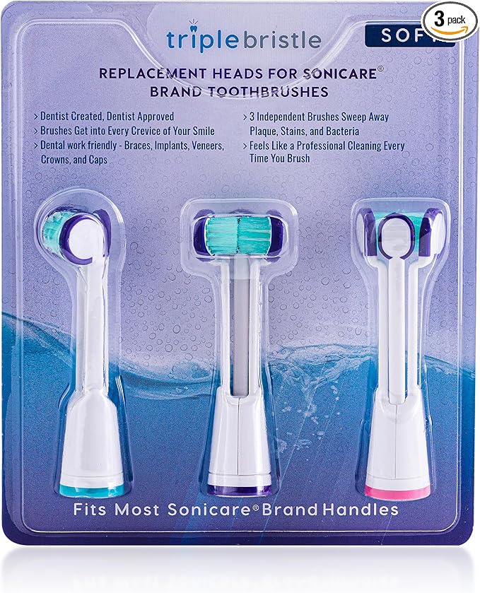 Soft Bristles 3pack