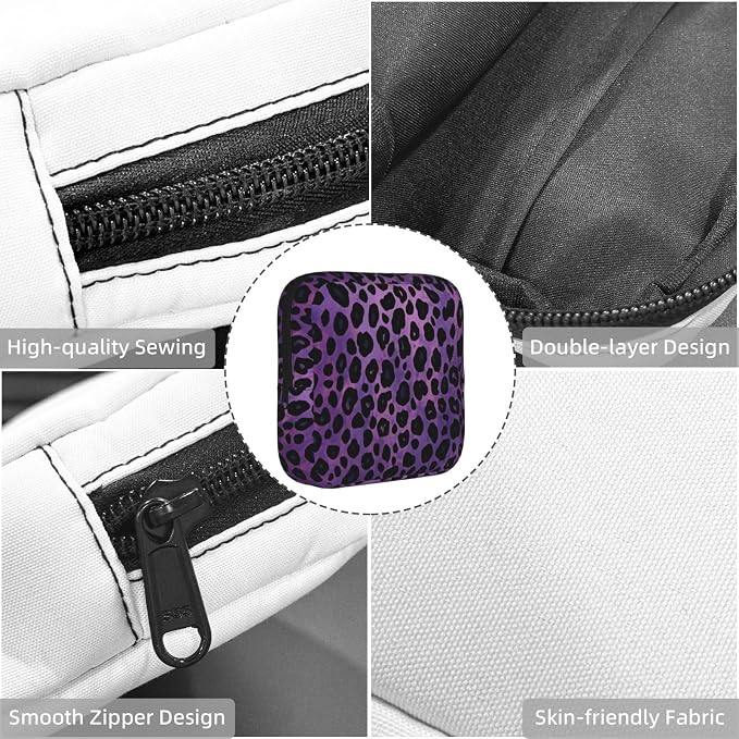 Purple Leopard Print