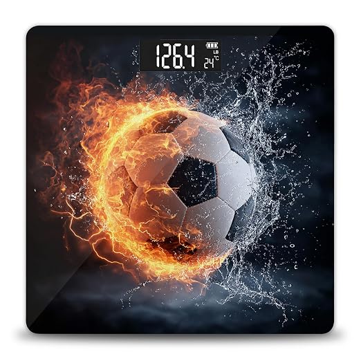 Football, Soccer Ball Fire Water