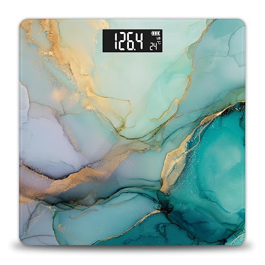 Pink Green Gold Marble
