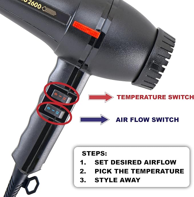 Turbo 2600 Black + Hot Blow