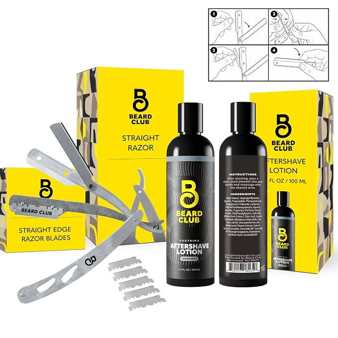 Straight Edge & Aftershave Balm
