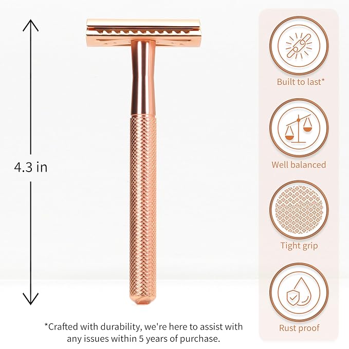 Rose Gold Razor