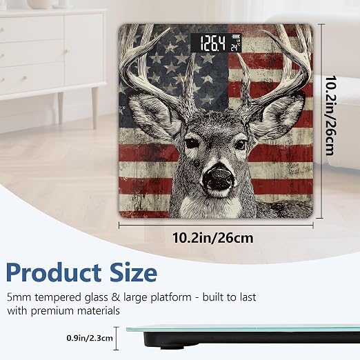 Vintage Flag Deer