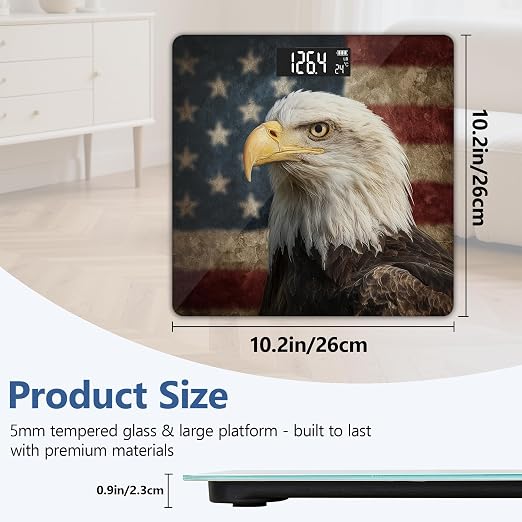 America Eagle Vintage Flag