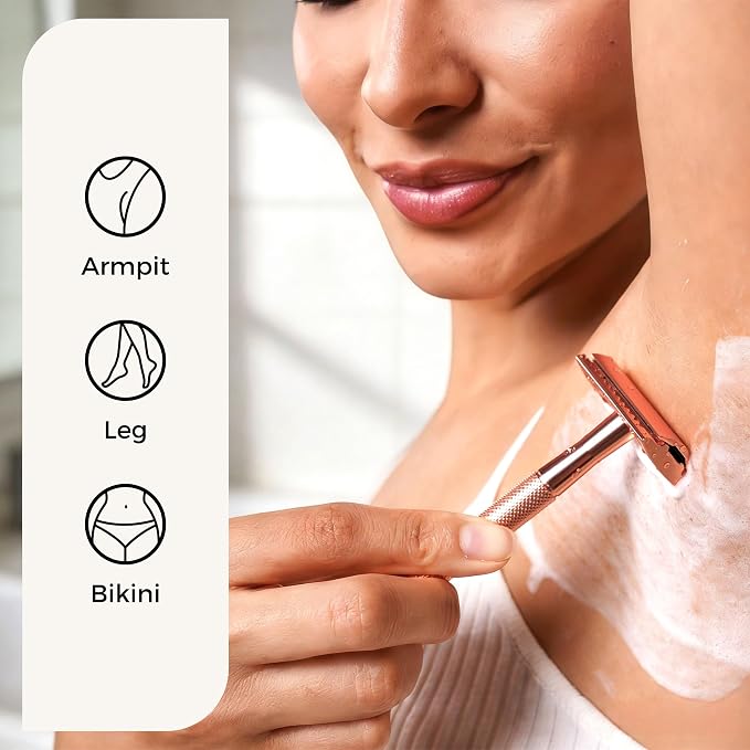 Rose Gold Razor