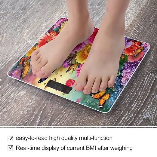 Colorful Flowers And Butterflies