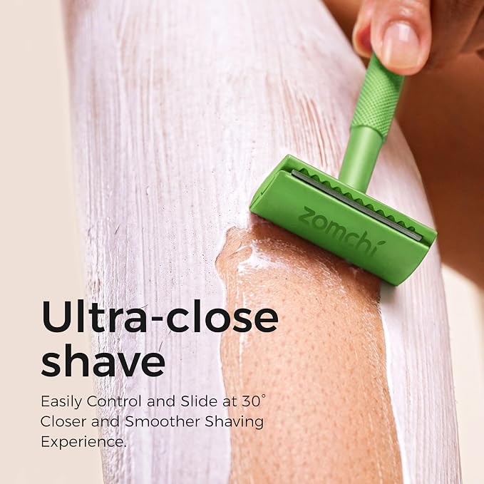 Fern Green Razor with Stand
