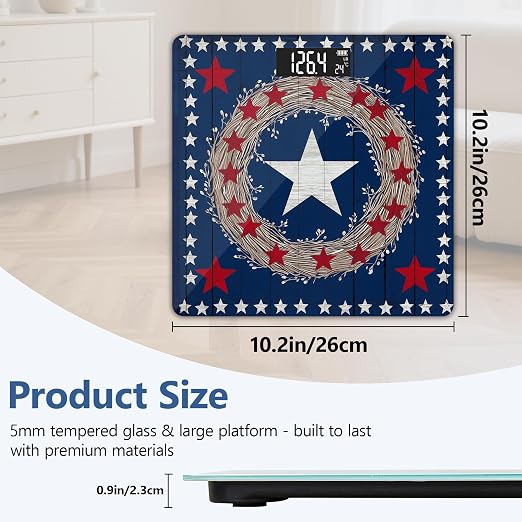 Rustic Star Flag July 4th