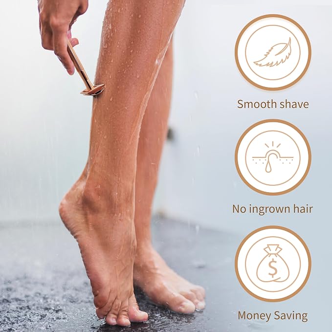 Rose Gold Razor
